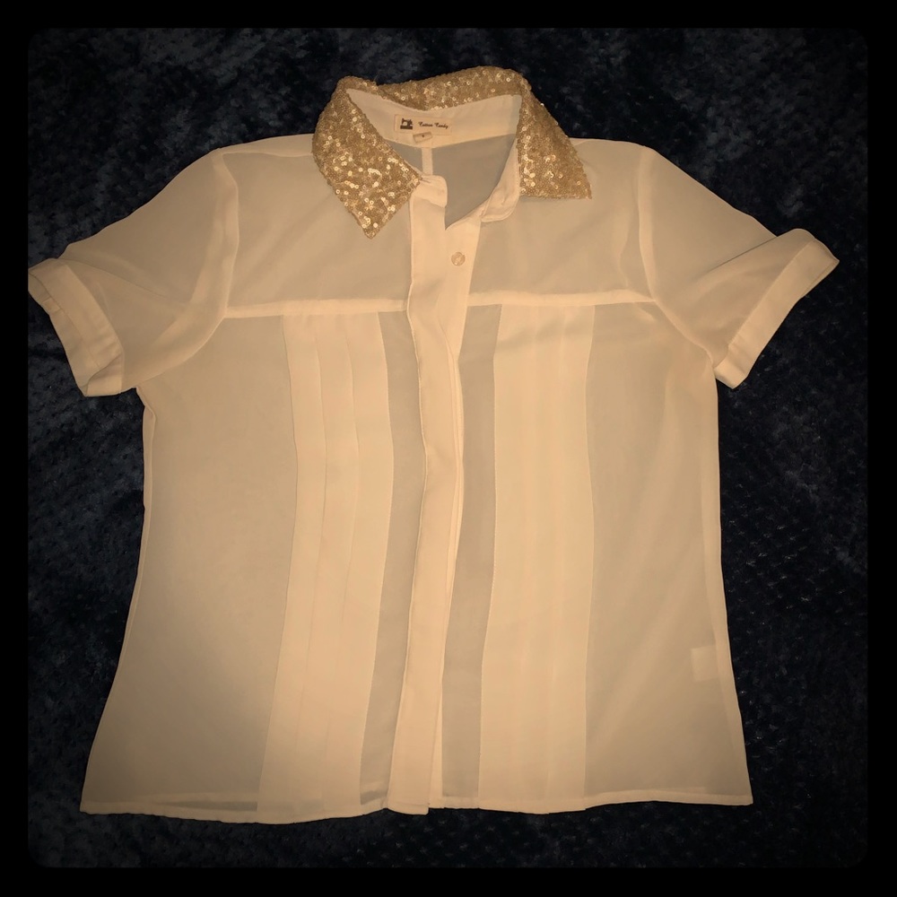 Sequined blouse
